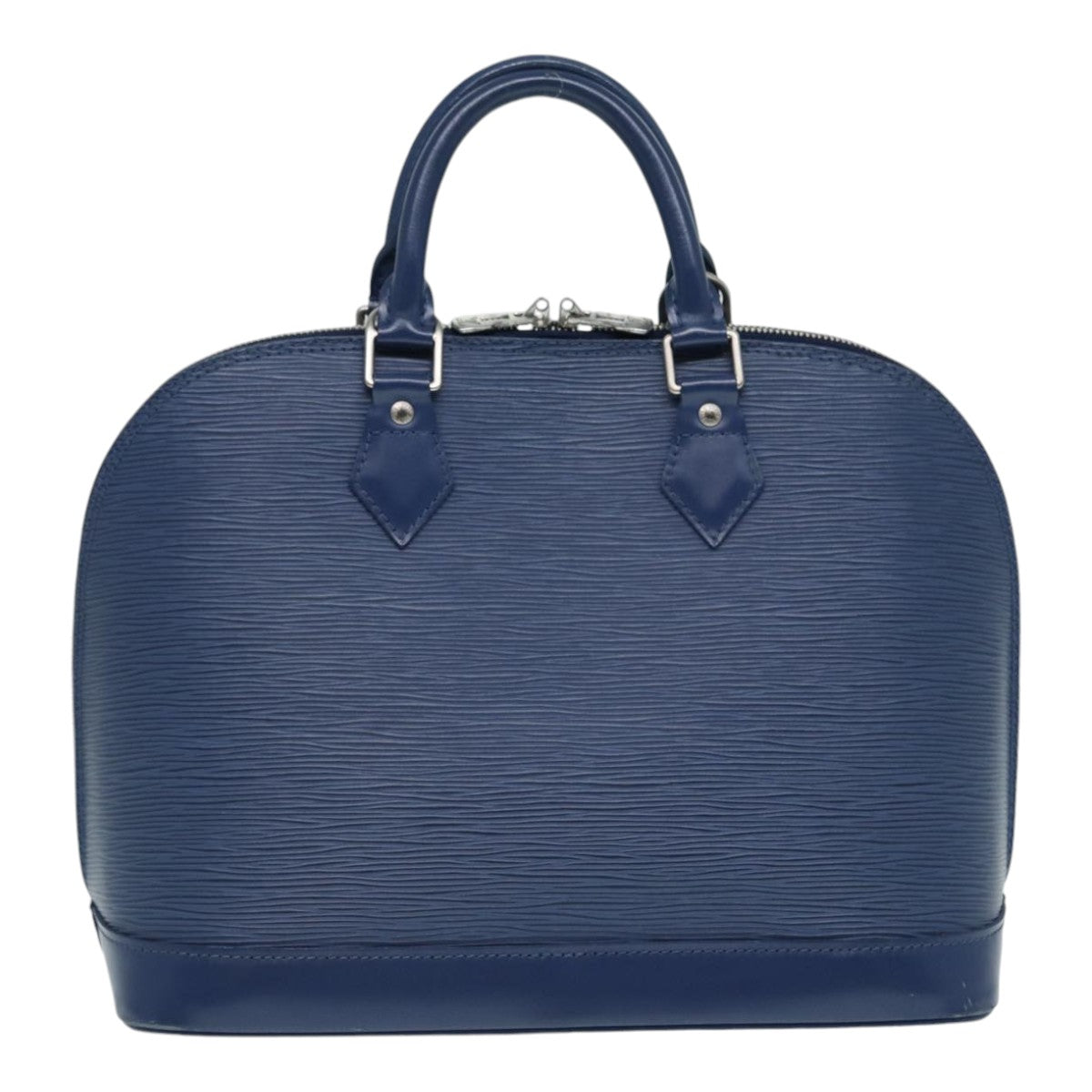 LOUIS VUITTON Epi Alma Hand Bag Blue Myrtille M5214G LV Auth