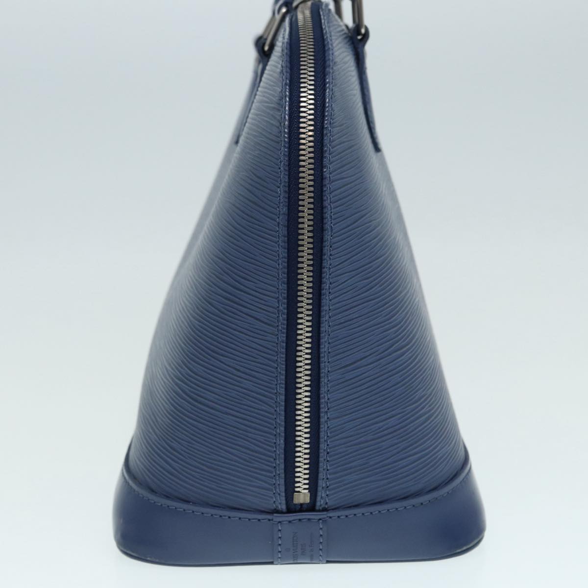 LOUIS VUITTON Epi Alma Hand Bag Blue Myrtille M5214G LV Auth