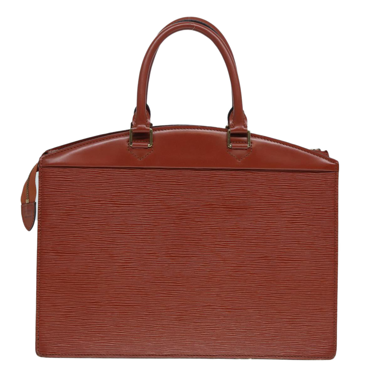 LOUIS VUITTON Epi Riviera Hand Bag Brown LV Auth