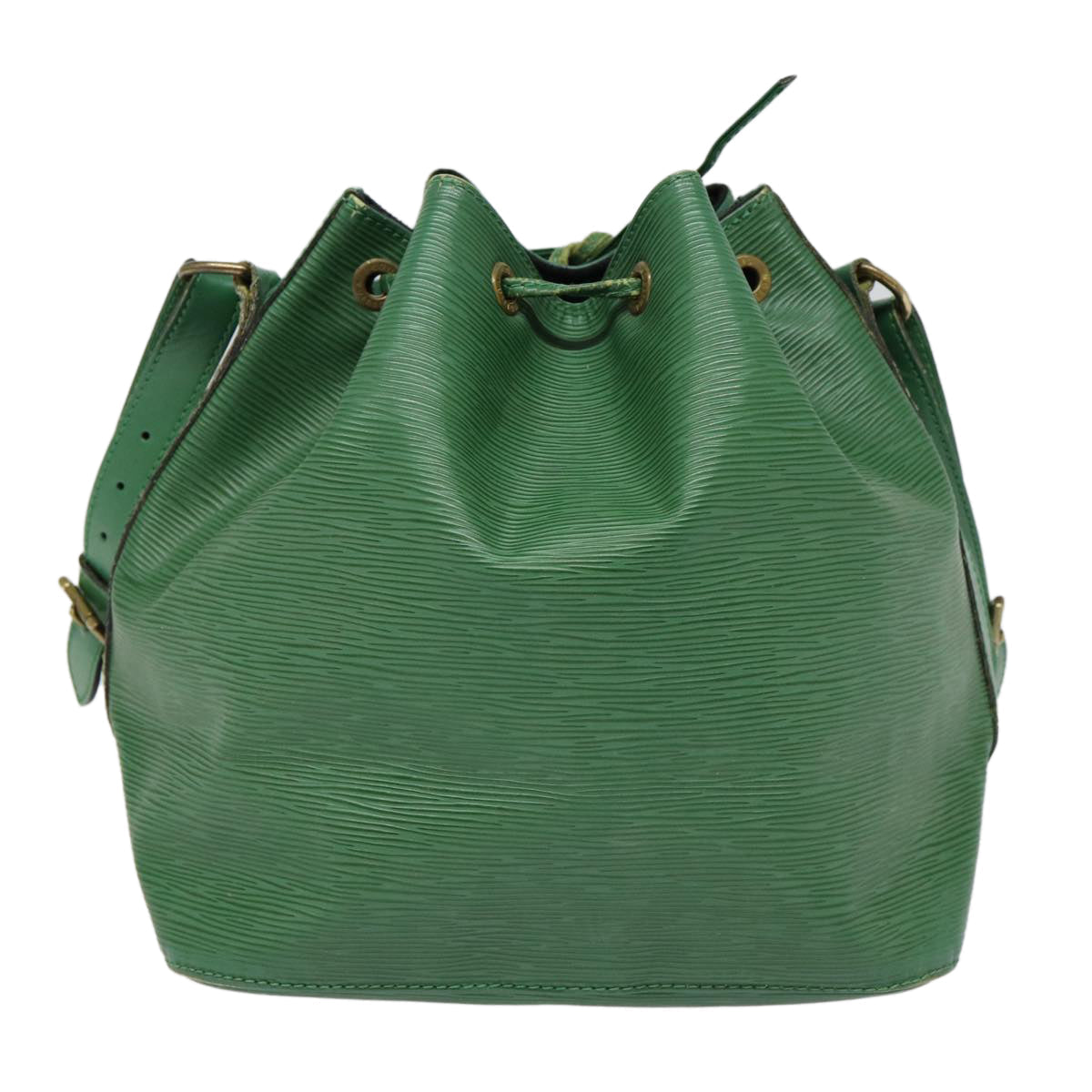 LOUIS VUITTON Epi Petit Noe Shoulder Bag Green LV Auth