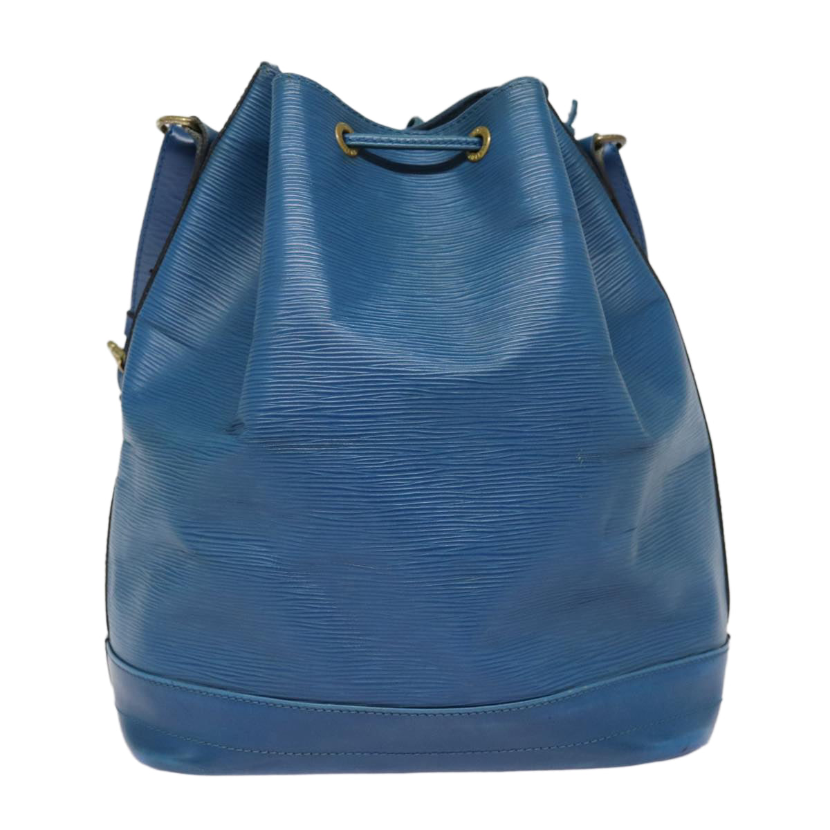 LOUIS VUITTON Epi Noe Shoulder Bag Toledo Blue LV Auth