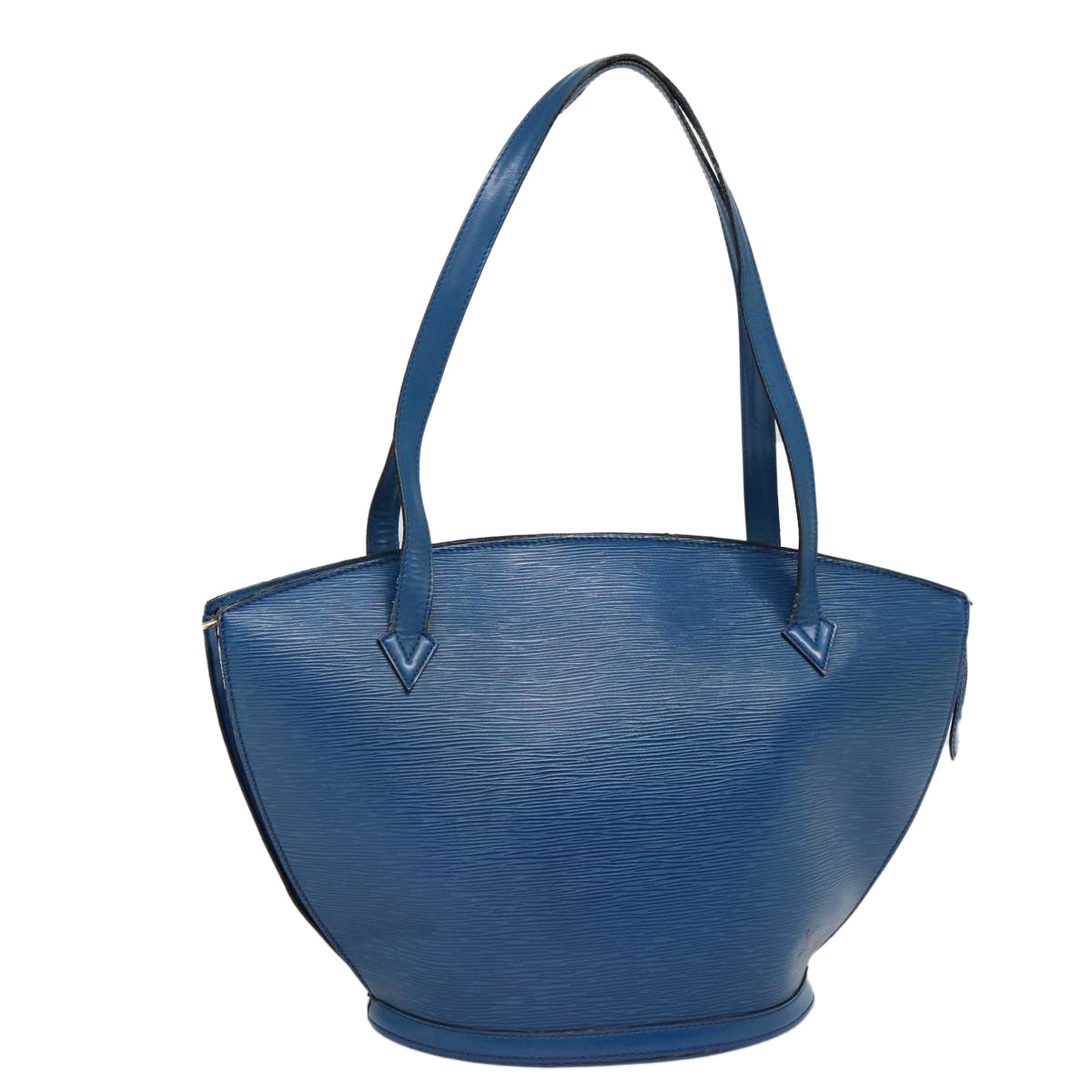 LOUIS VUITTON Epi Saint Jacques Shopping Shoulder Bag Blue LV Auth