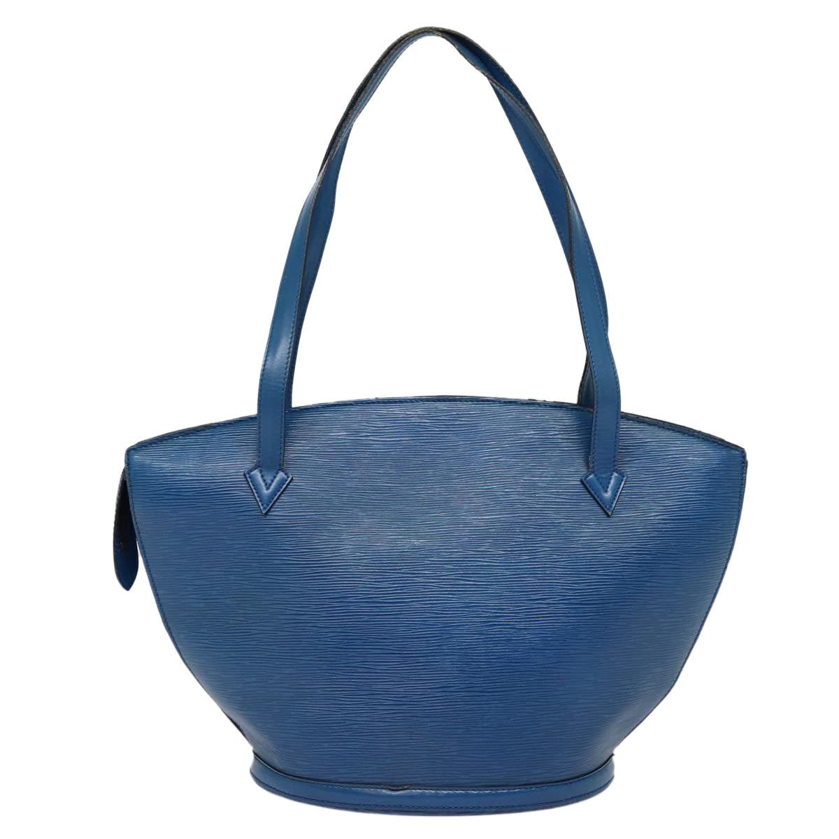 LOUIS VUITTON Epi Saint Jacques Shopping Shoulder Bag Blue LV Auth