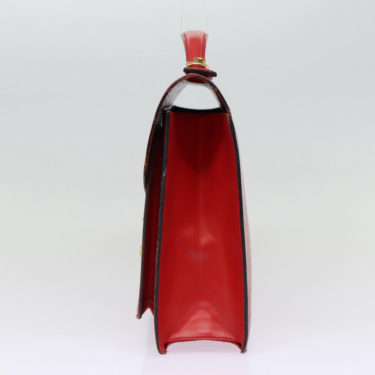 LOUIS VUITTON Epi Monceau 28 Hand Bag Red LV Auth