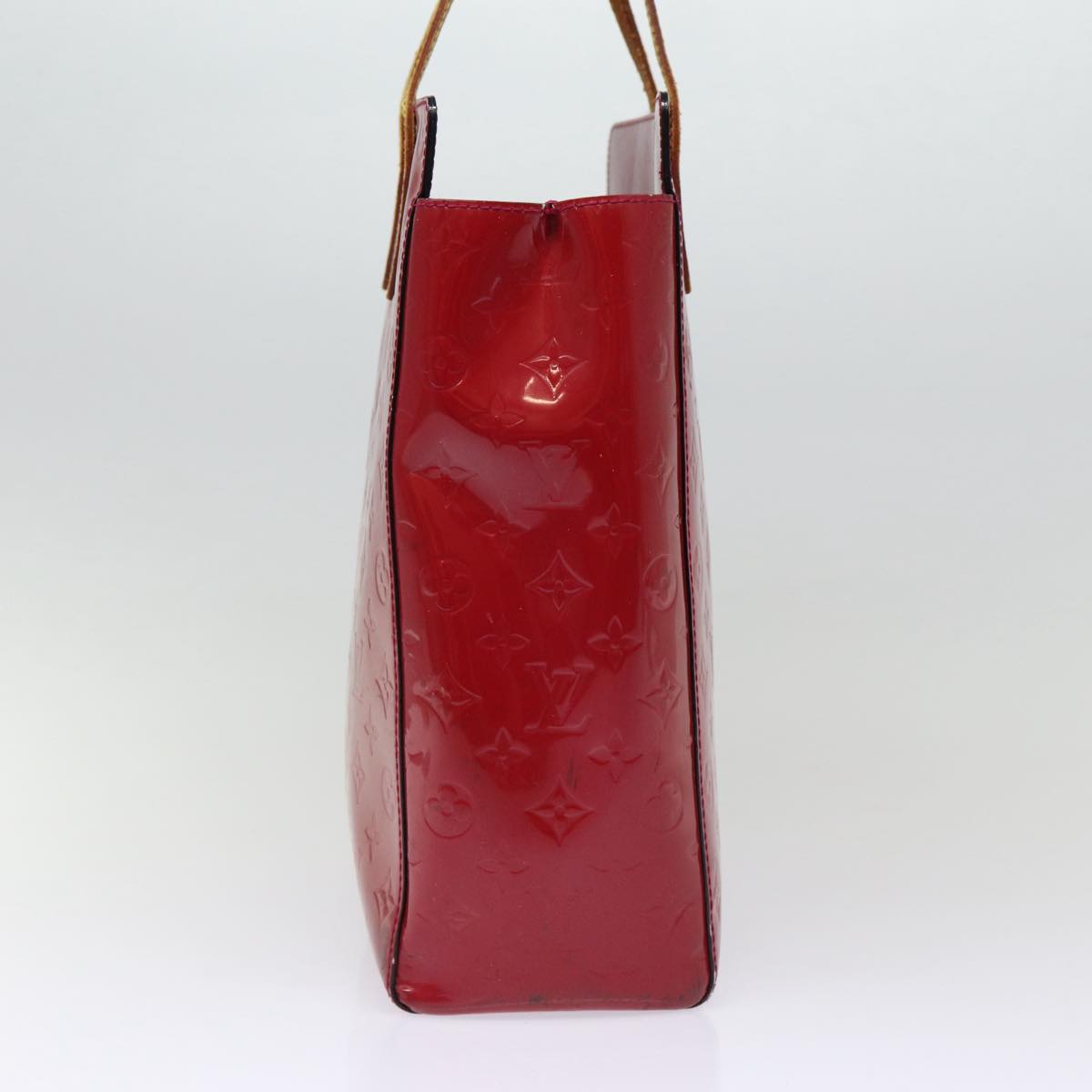 LOUIS VUITTON Monogram Vernis Catalina NS Bag Rose Andian LV Auth