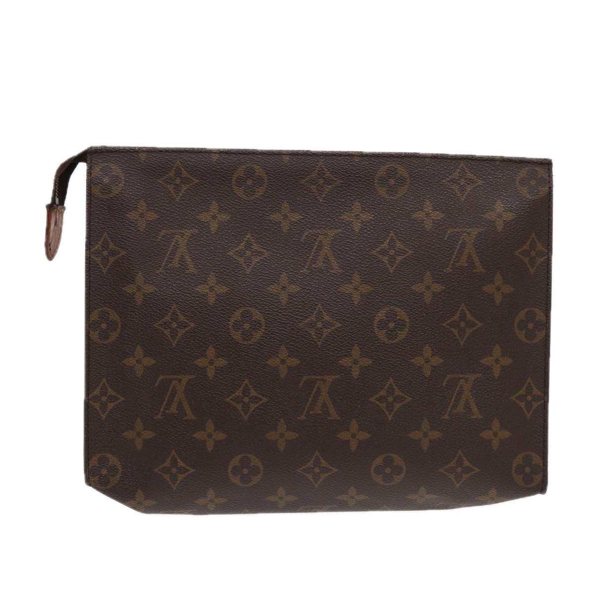LOUIS VUITTON Monogram Poche Toilette 26 Pouch LV Auth