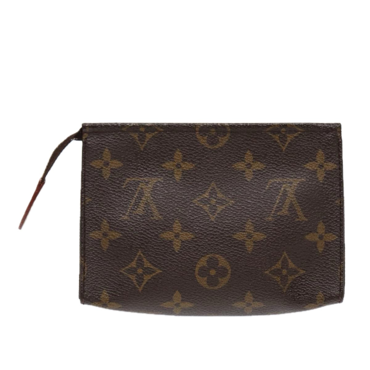 LOUIS VUITTON Monogram Poche Toilette 15 Pouch LV Auth