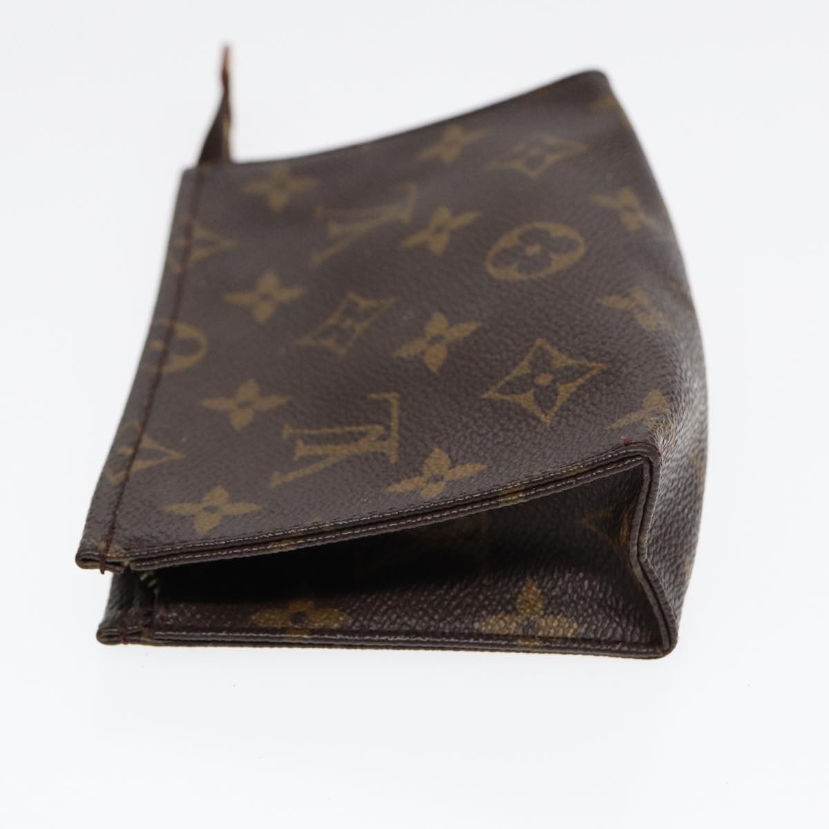 LOUIS VUITTON Monogram Poche Toilette 15 Pouch LV Auth