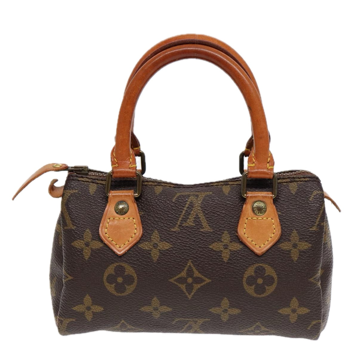 LOUIS VUITTON Monogram Mini Hand Bag LV Auth