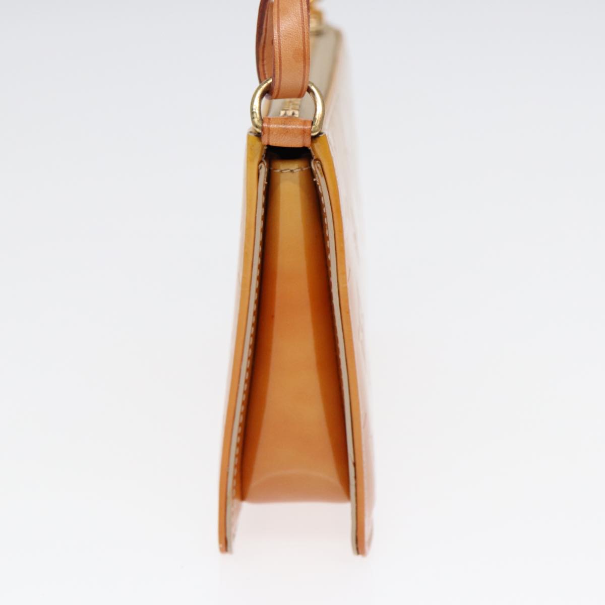 LOUIS VUITTON Monogram Vernis Lexington Accessory Pouch Beige Auth