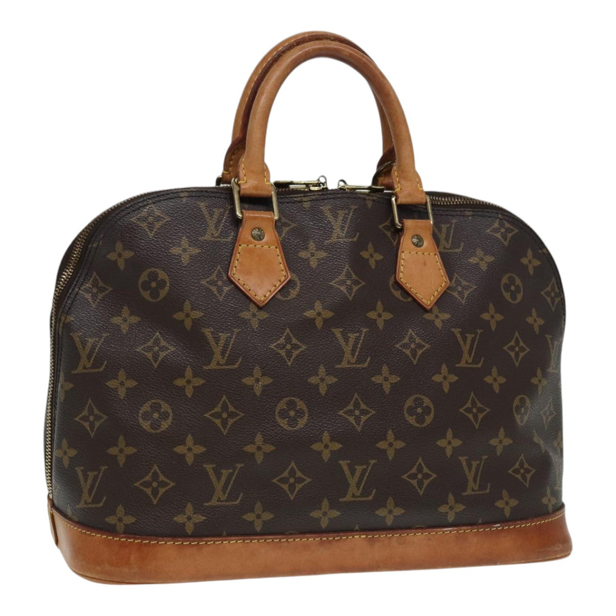 LOUIS VUITTON Monogram Alma Hand Bag LV Auth