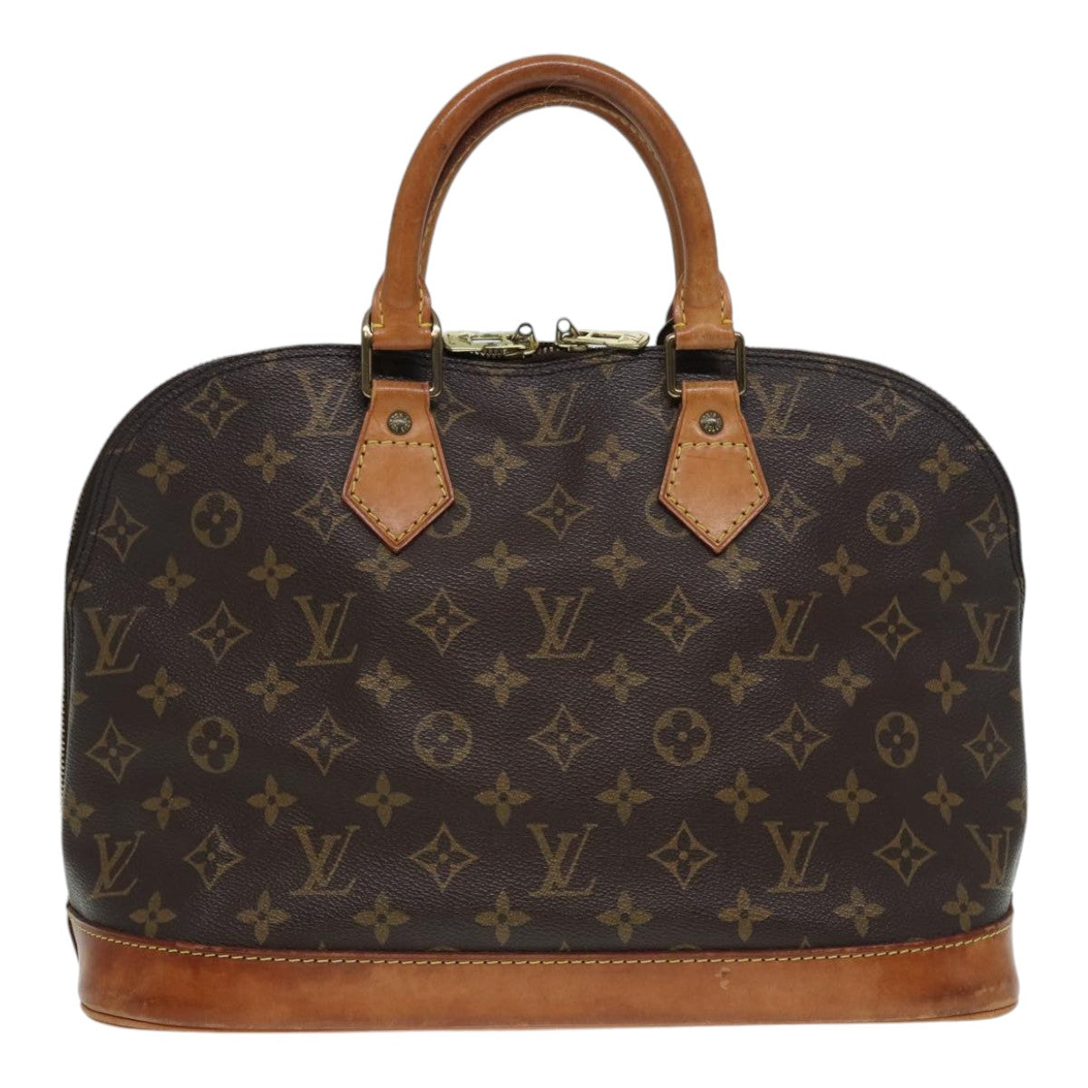 LOUIS VUITTON Monogram Alma Hand Bag LV Auth