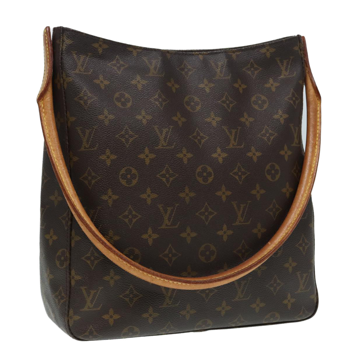 LOUIS VUITTON Monogram Looping GM Shoulder Bag LV Auth