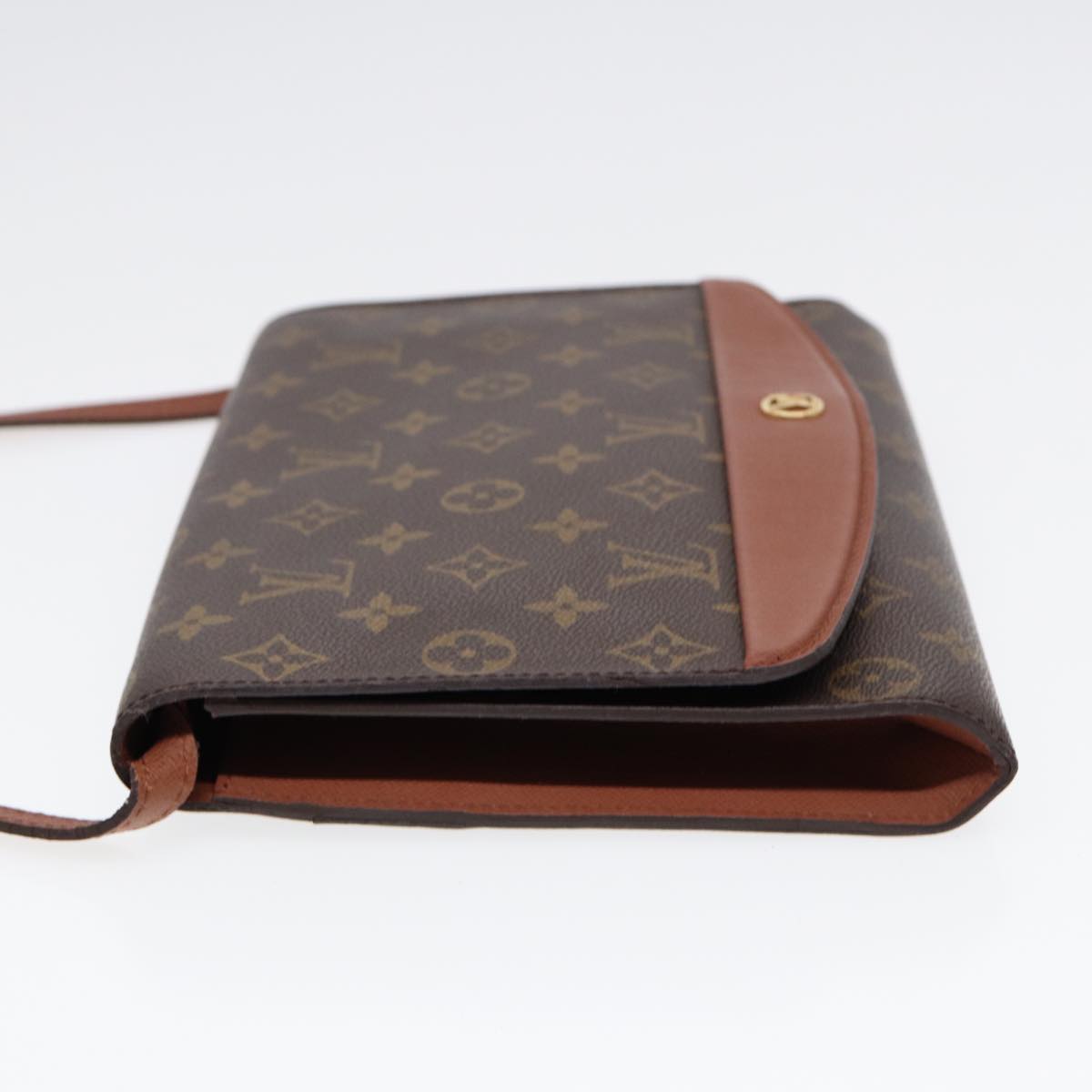 LOUIS VUITTON Monogram Bordeaux 24 Shoulder Bag LV Auth