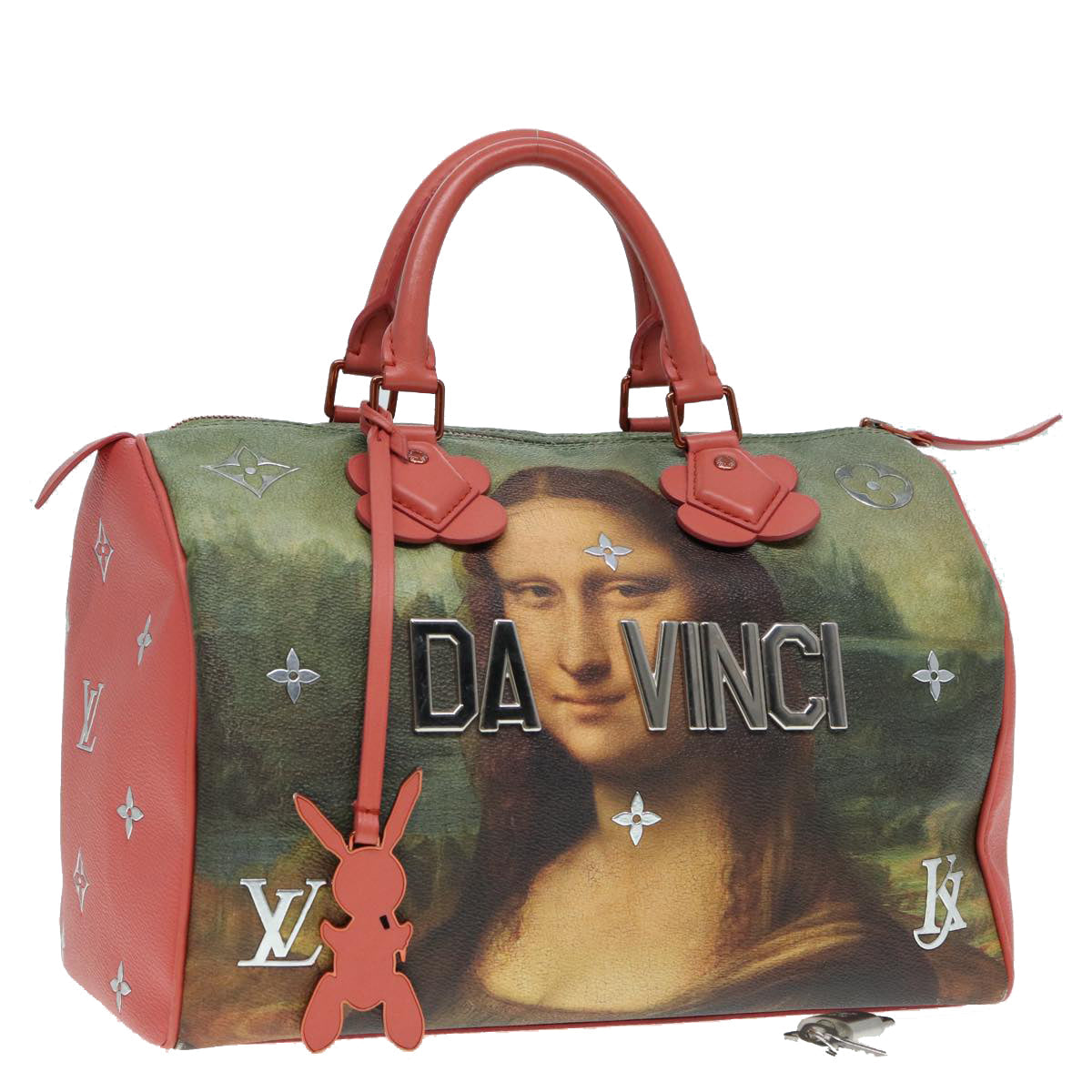 LOUIS VUITTON Masters Collection Mona Lisa Bag LV Auth 87609A