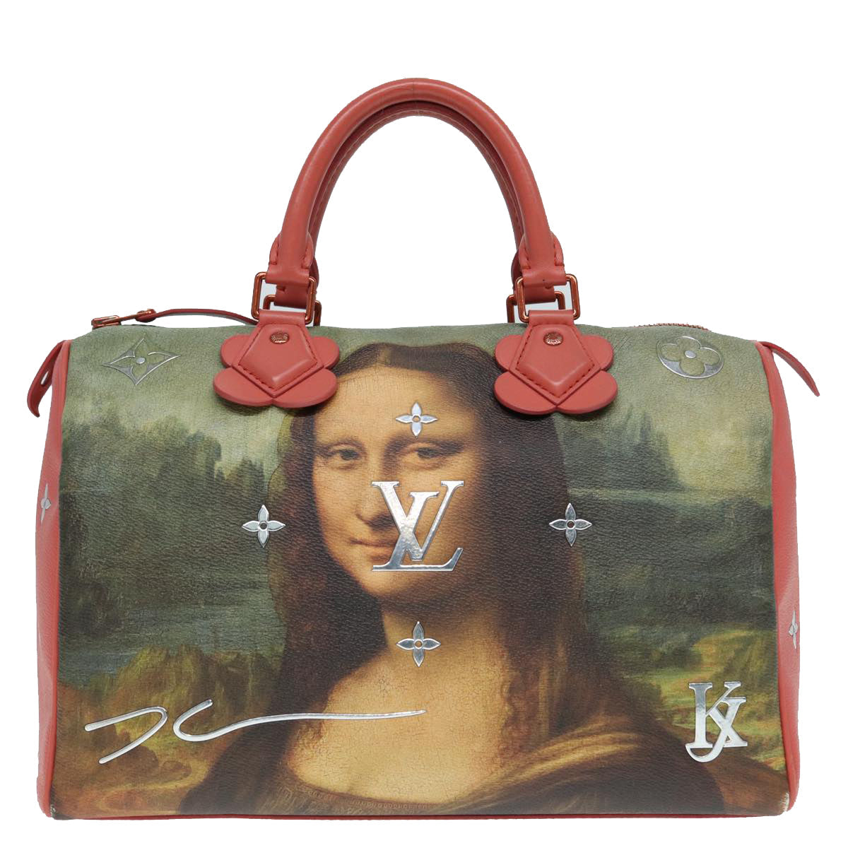 LOUIS VUITTON Masters Collection Mona Lisa Bag LV Auth 87609A