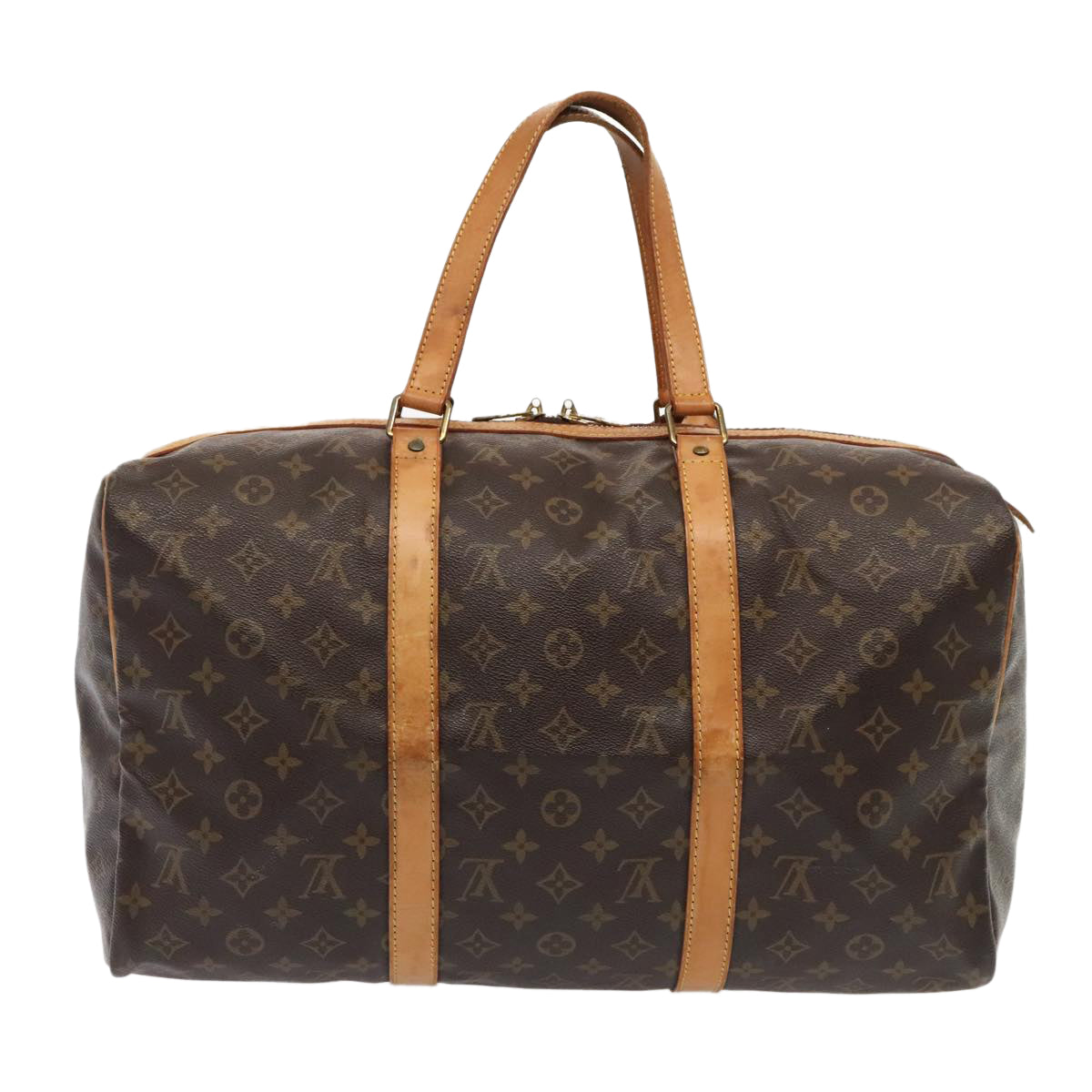 LOUIS VUITTON Monogram Sac Souple 45 Boston Bag M41624 LV Auth 87615