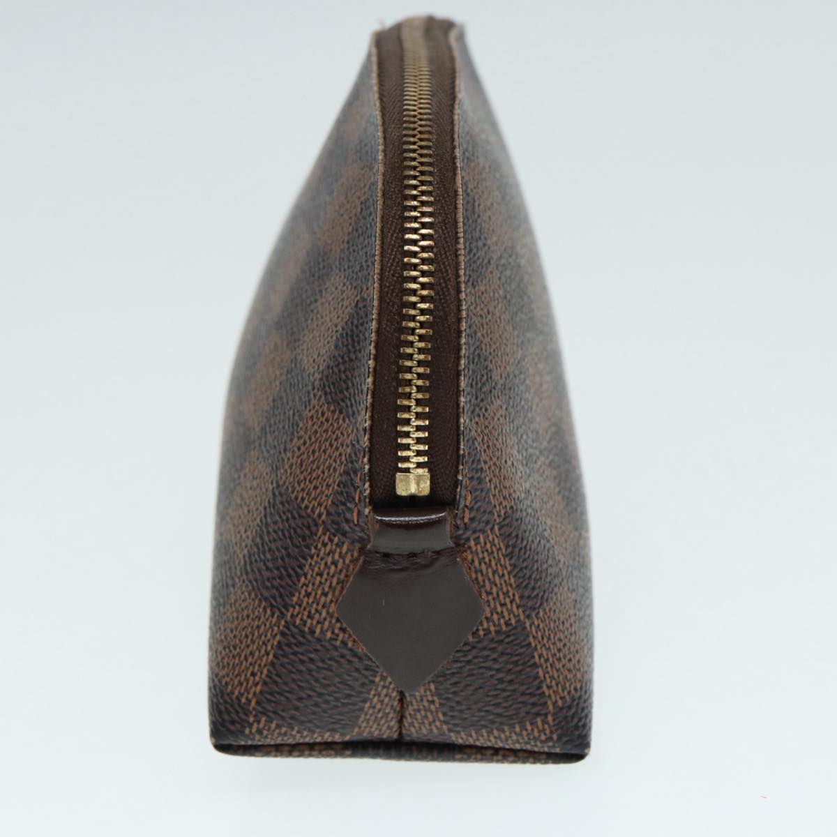 LOUIS VUITTON Damier Ebene Pochette Cosmetic PM Pouch LV Auth