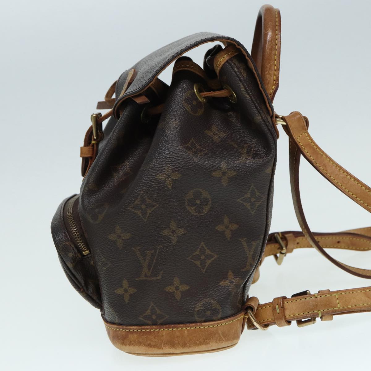LOUIS VUITTON Monogram Montsouris PM Backpack LV Auth