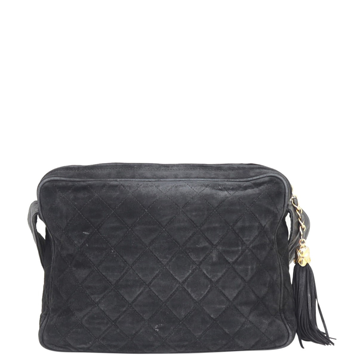 Chanel Suede CC Camera Bag