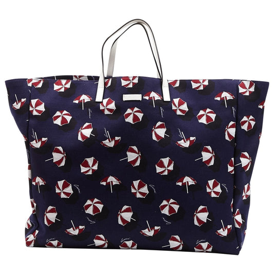 Gucci blue cloth handbag