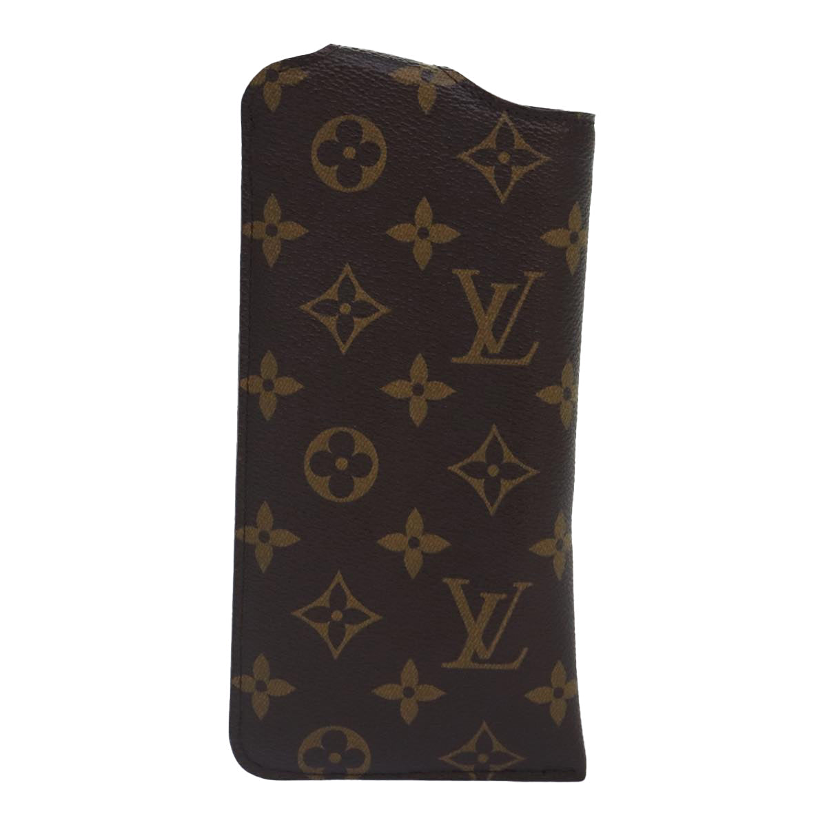 LOUIS VUITTON Monogram Etui Lunette MM Glasses Case LV Auth Handbag