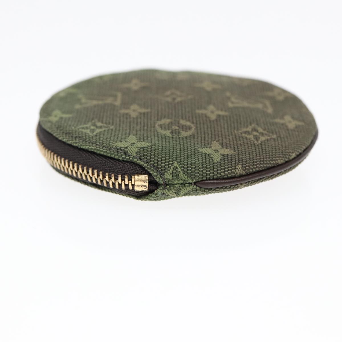 LOUIS VUITTON Monogram Mini Porte Monnaie Ron Purse TST Khaki Auth Handbag