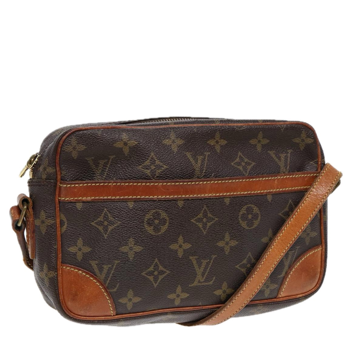 LOUIS VUITTON Monogram Trocadero 23 Shoulder Bag LV Auth