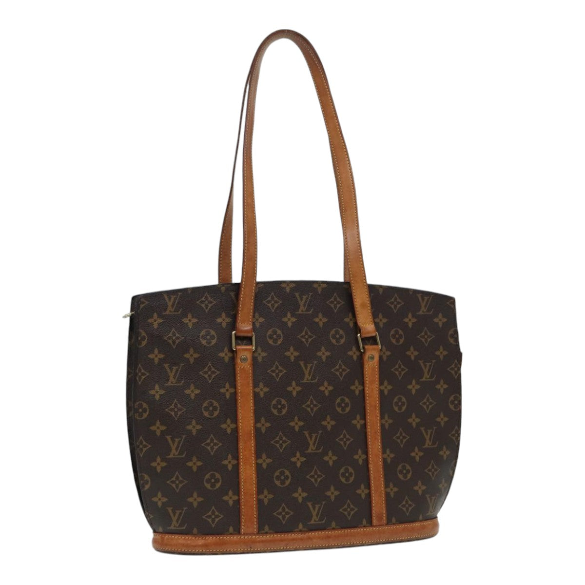 LOUIS VUITTON Monogram Babylone Tote Bag LV Auth