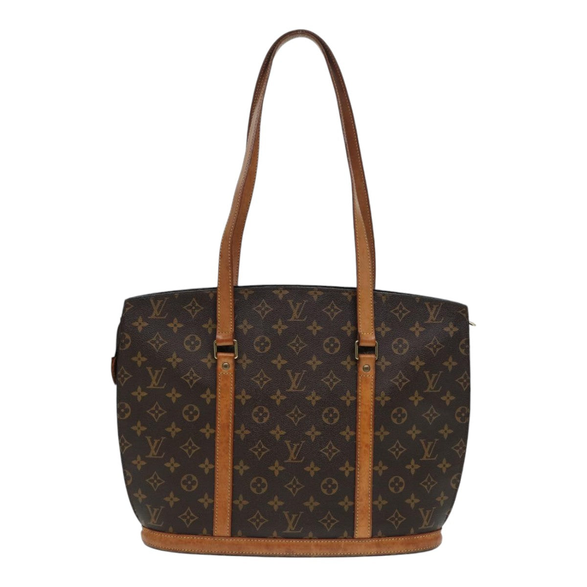 LOUIS VUITTON Monogram Babylone Tote Bag LV Auth