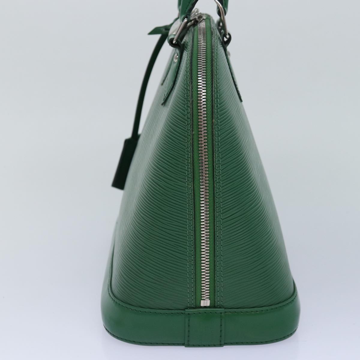 LOUIS VUITTON Epi Alma PM Hand Bag Green Cloak LV Auth