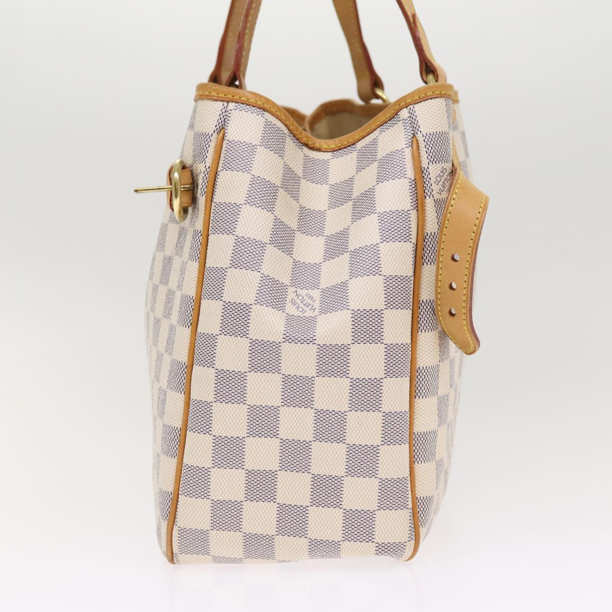LOUIS VUITTON Damier Azur Batignolles Horizontal Tote Bag LV Auth