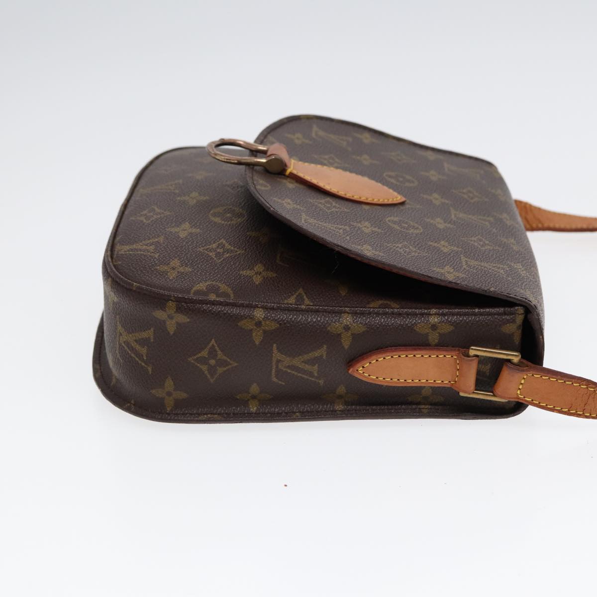 LOUIS VUITTON Monogram Saint Cloud GM Shoulder Bag M51242 LV Auth 88023
