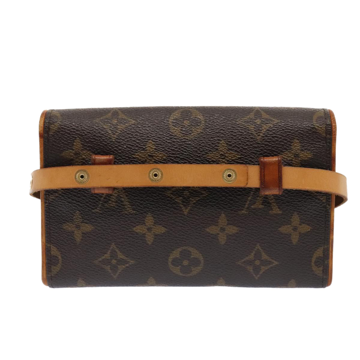 LOUIS VUITTON Monogram Pochette Florentine Waist bag M51855 LV Auth 88314