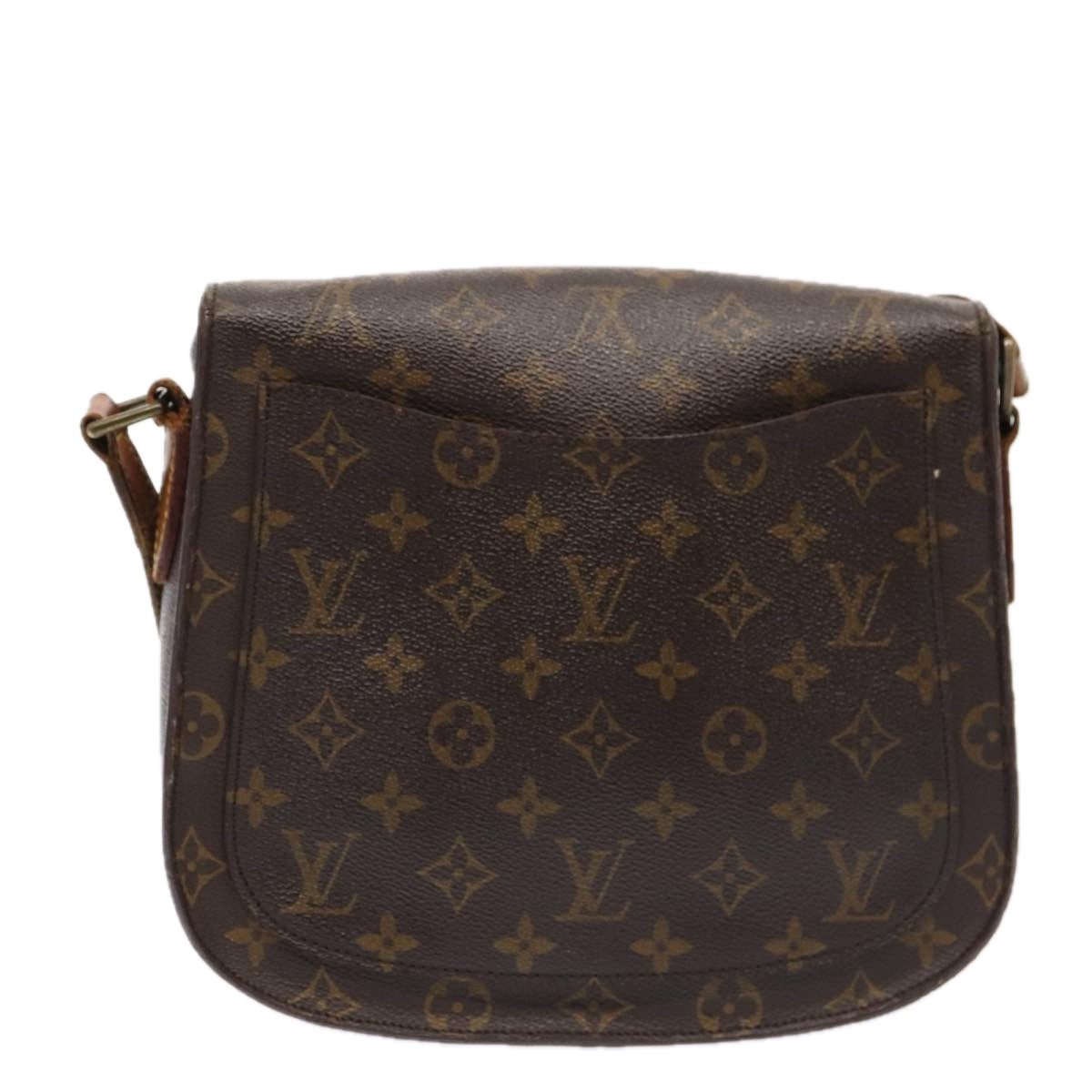 LOUIS VUITTON Monogram Saint Cloud GM Shoulder Bag M51242 LV Auth 88587
