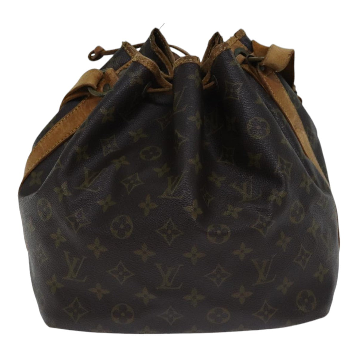 LOUIS VUITTON Monogram Petit Noe Shoulder Bag M42226 LV Auth 88616