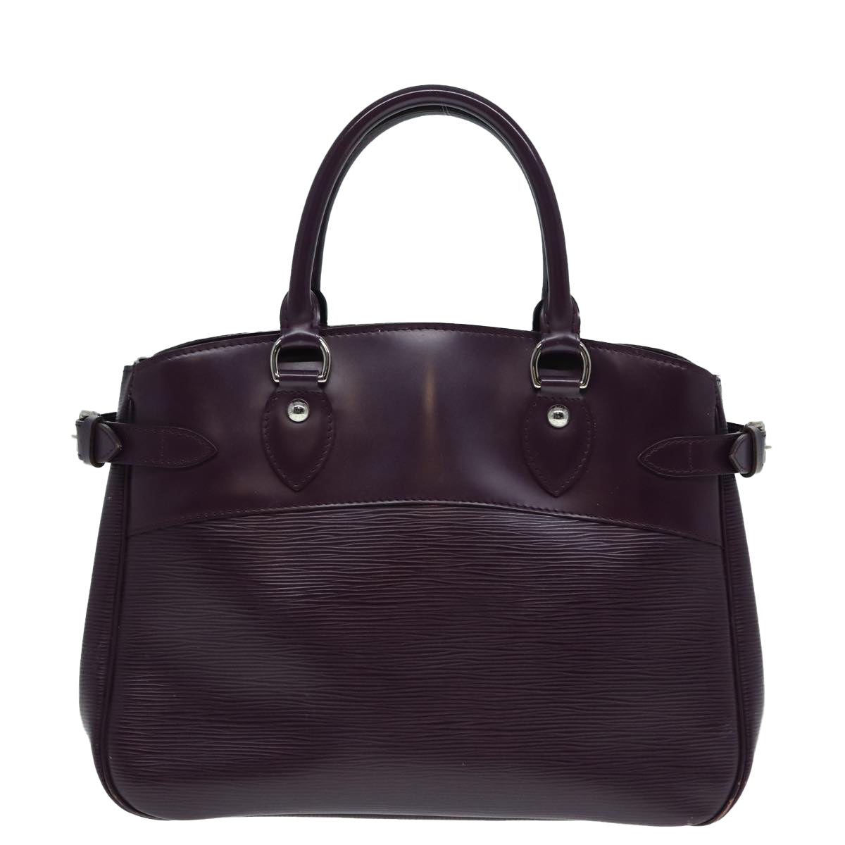 LOUIS VUITTON Epi Passy PM Hand Bag Purple Cassis M5926K LV Auth 88620