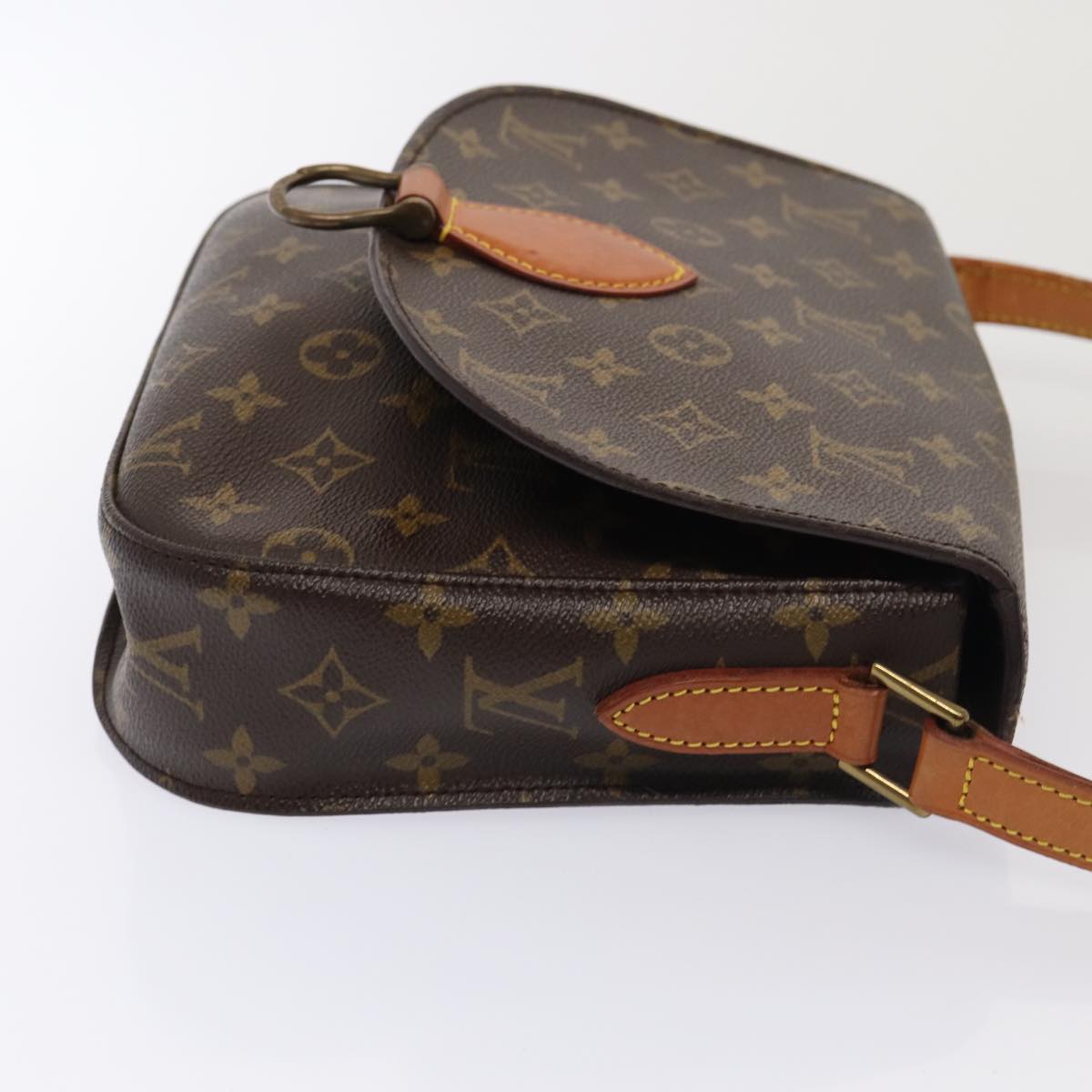 LOUIS VUITTON Monogram Saint Cloud GM Shoulder Bag M51242 LV Auth 88682