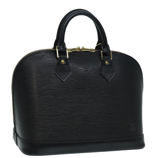 LOUIS VUITTON Epi Alma Hand Bag Black M52142 LV Auth 88740