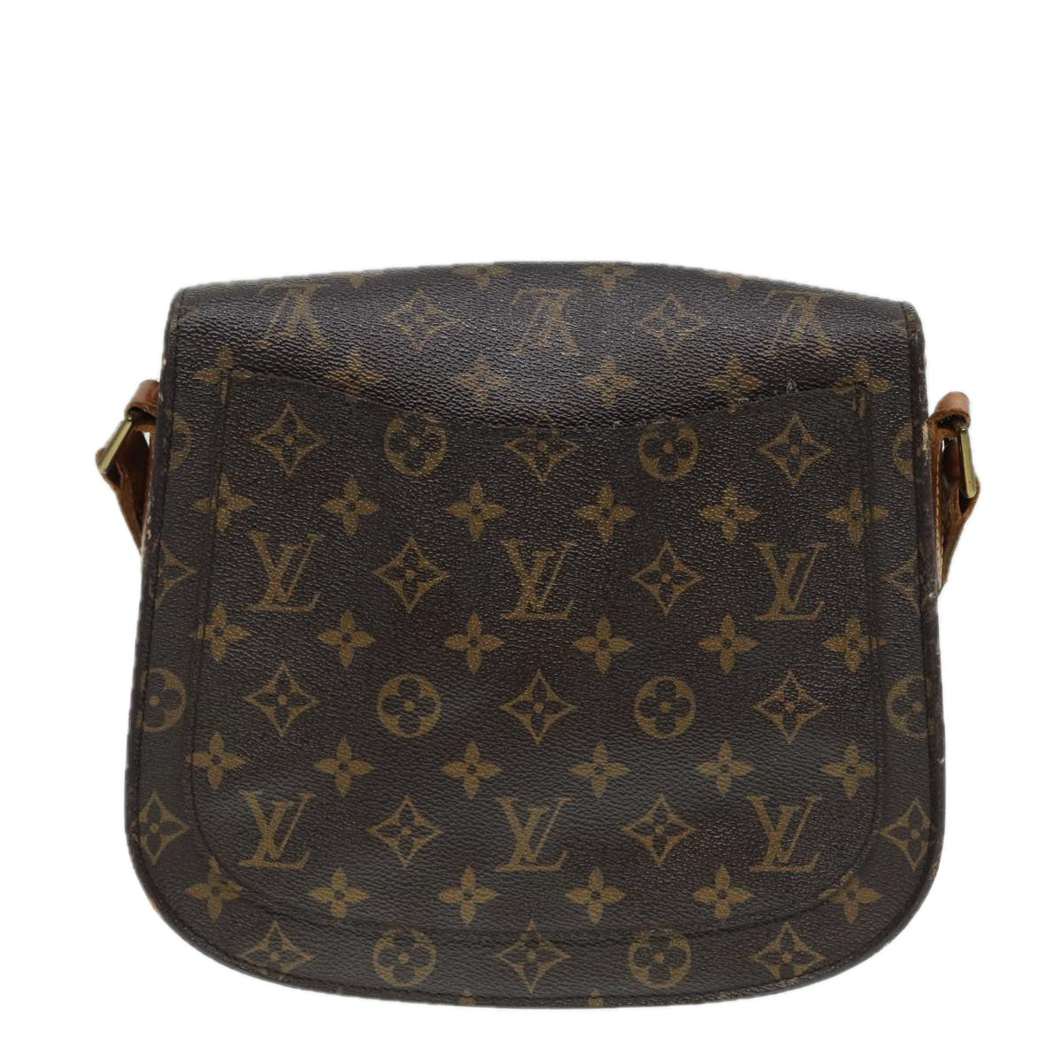 LOUIS VUITTON Monogram Saint Cloud GM Shoulder Bag M51242 LV Auth 89298