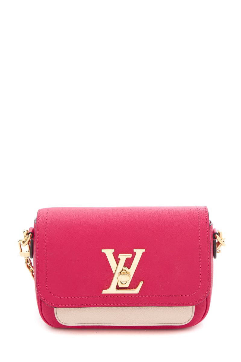 Louis Vuitton "Lock me Tender" Hot Pink Cross-Body Crossbody