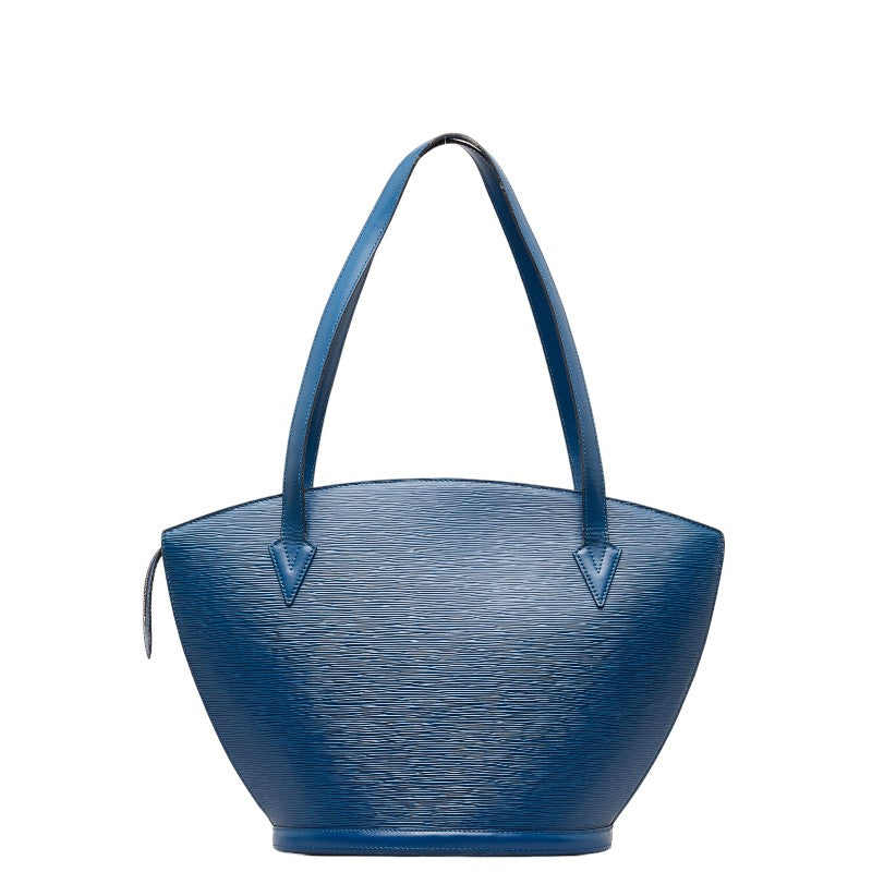 Louis Vuitton Epi Sandjack ping Bag M52265 Tread Blue Leather Louis Vuitton