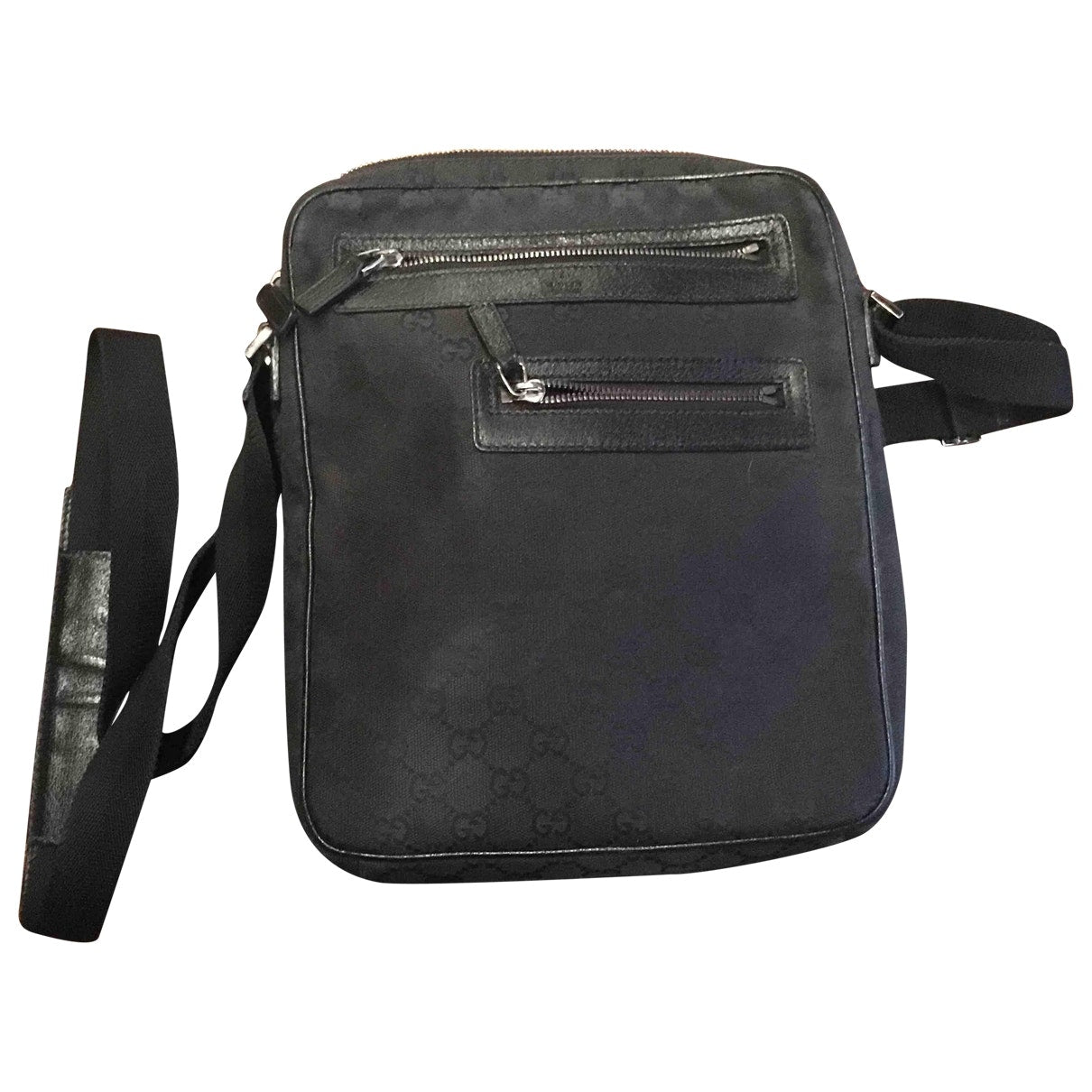 Gucci black cloth bag