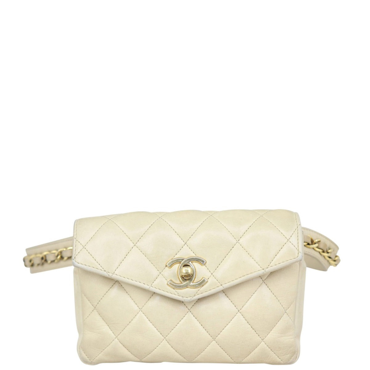Chanel Quilted CC Belt Bag