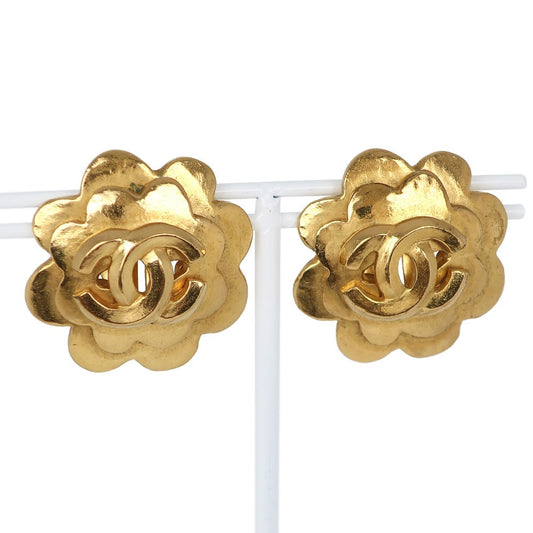 Chanel Chanel Flower Earring Coco   G   1996 96P  23.6g flour  Earring