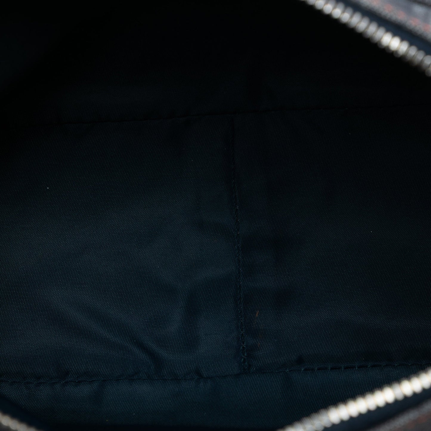 Gray Dior Diorissimo Trotter Denim Flight Shoulder Bag