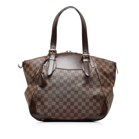 LOUIS VUITTON Damier Ebene Verona GM Shoulder Bag