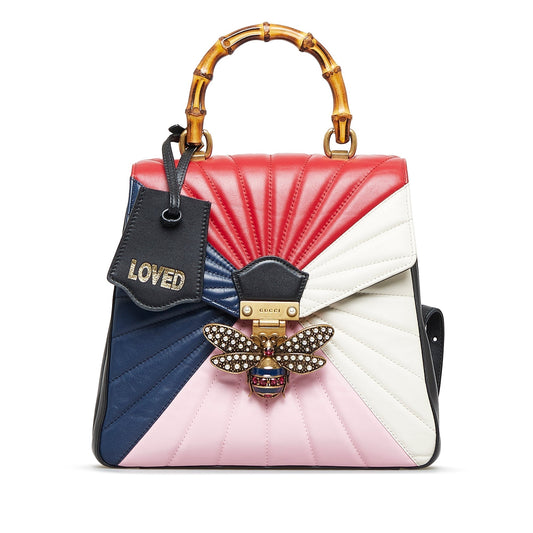 Gucci Bamboo Leather Shoulder Bag Style 1