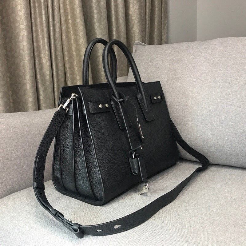 Yves Saint Laurent Sac De Jour Small Black Luxury Handbag