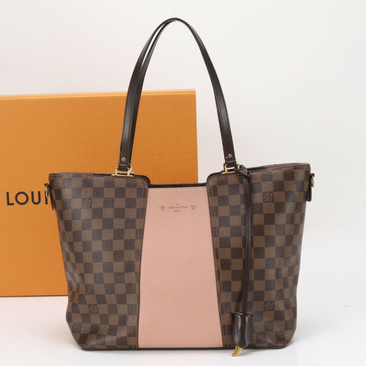 Louis Vuitton Leather Coated Canvas Handbag